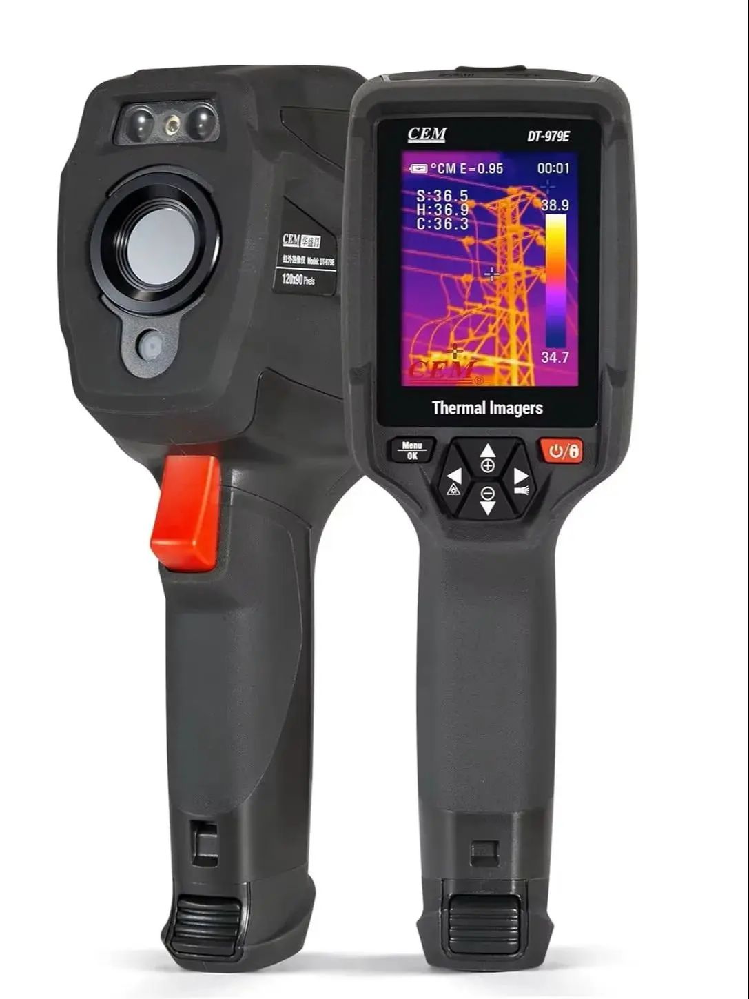 Thermal Imaging Camera Pcb Repair - Cámara Termográfica Portátil CEM DT-979E con