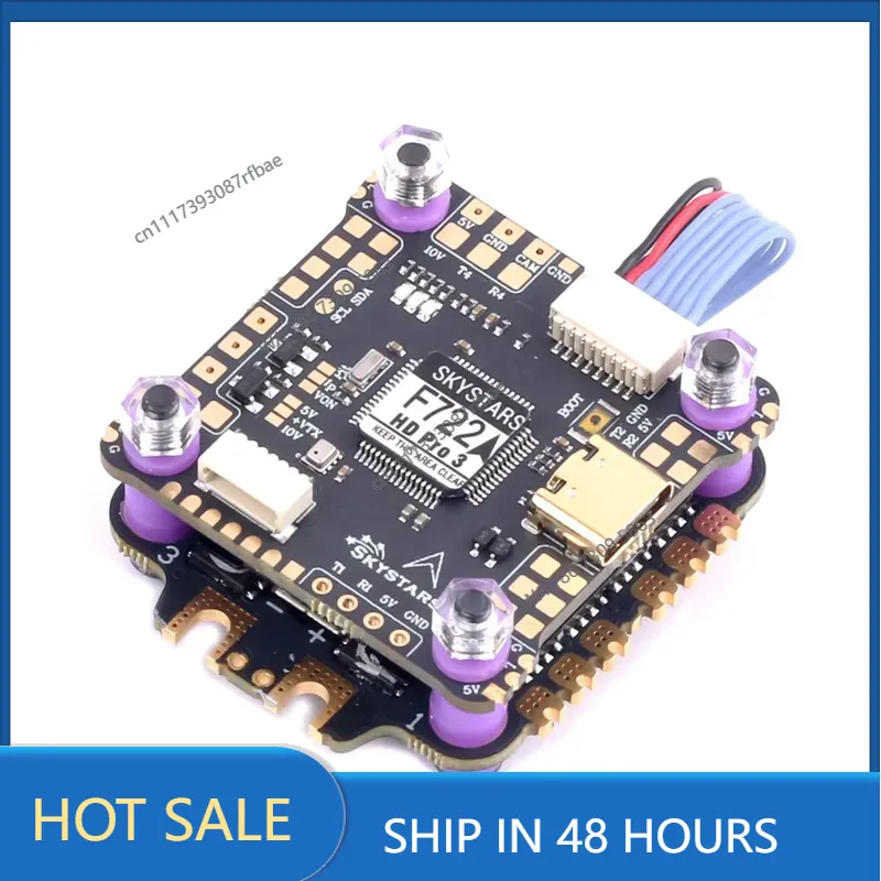 Fpv Flight Controller F7 Stack 60A - Controlador de vuelo Skystars F7 F722HD