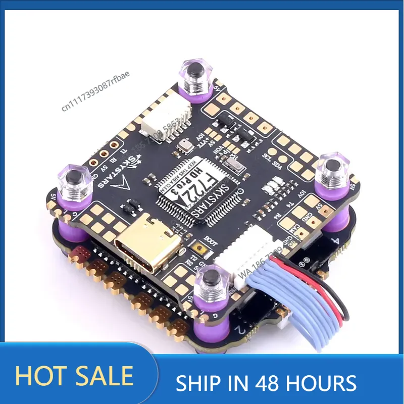 Controlador de vuelo Skystars  - Fpv Flight Controller F7 Stack 60A reseña y precio